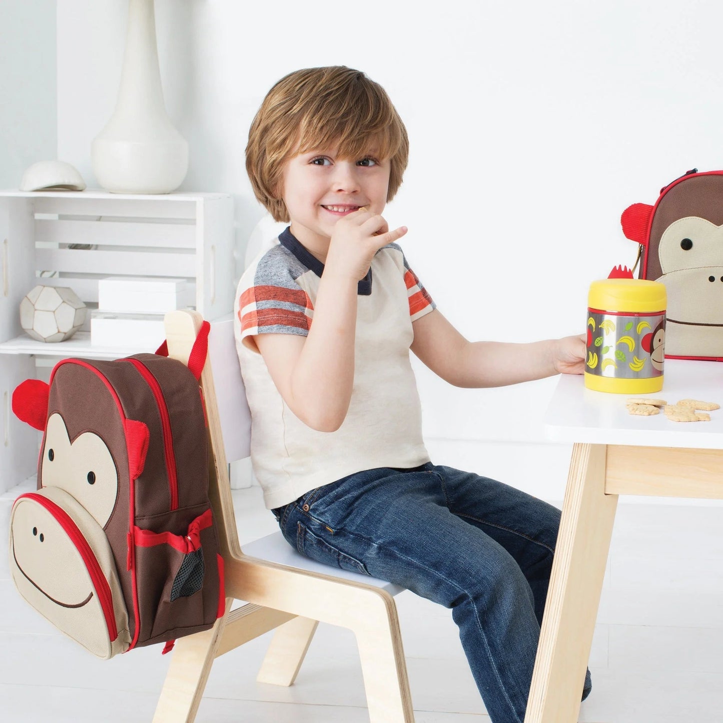 Skip Hop - Zoo - Monkey - Backpack - 12.5-Inch/32cm