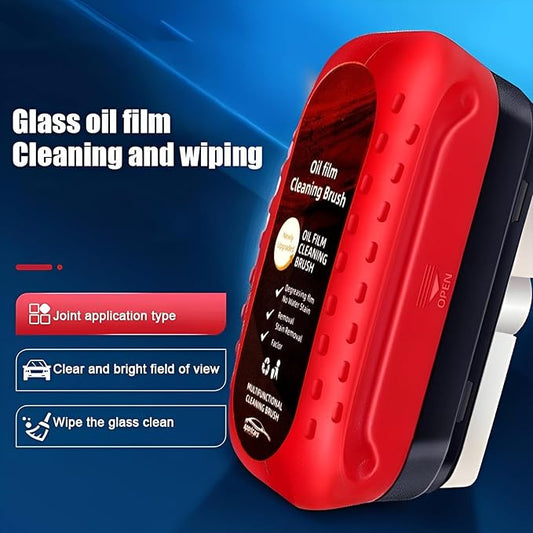 Glass Cleaning Board - Oil Film Remover for Car Windshields, Mirrors & Windows