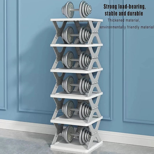 Modular Stackable Shoe Rack - Installation-Free Vertical Shoe Organizer
