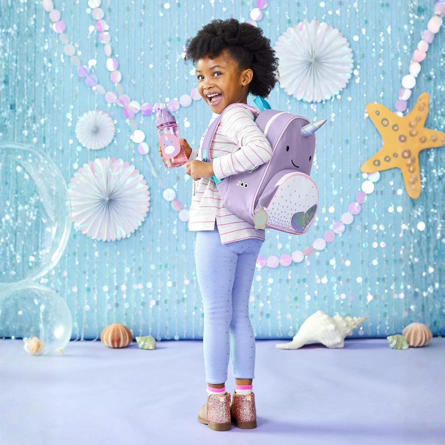 Skip Hop - Zoo - Narwhal - Skip Hop - Zoo Backpack - 12-Inch/30.5cm