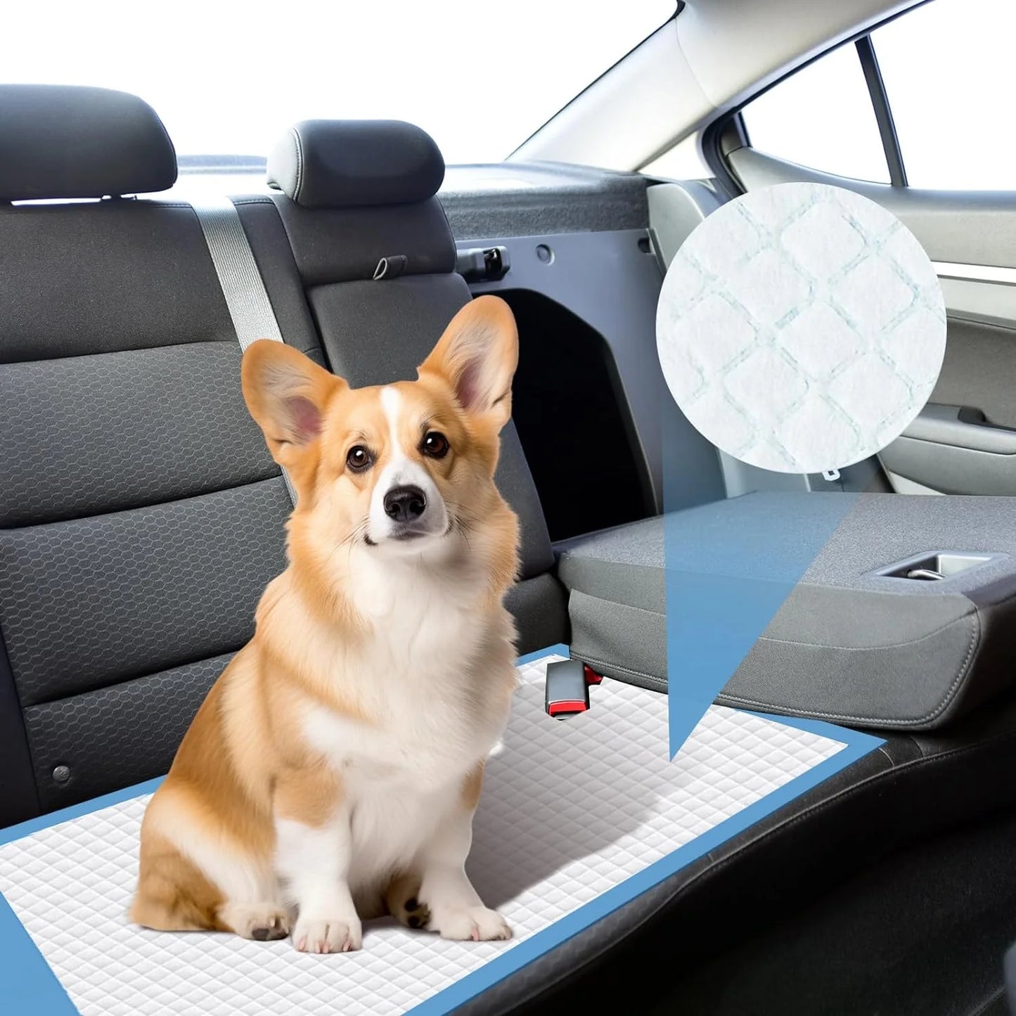 Goofypet 22" X 22" 100 Pcs Premium Disposable Training Pads, Dog Pee Pads, Puppy Pee Pads