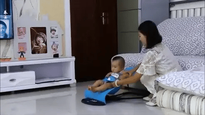 Baby Sitter Jumping – Foldable Soft Baby Bouncing Chair (1–10kg)