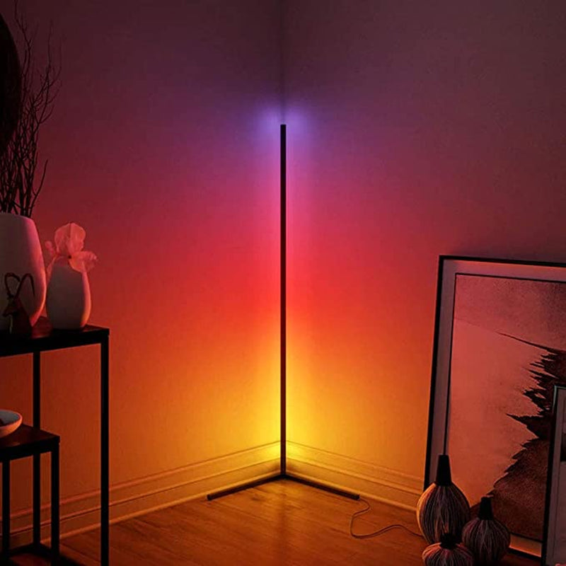 RGB Corner Floor Lamp, Support App, Music Sync