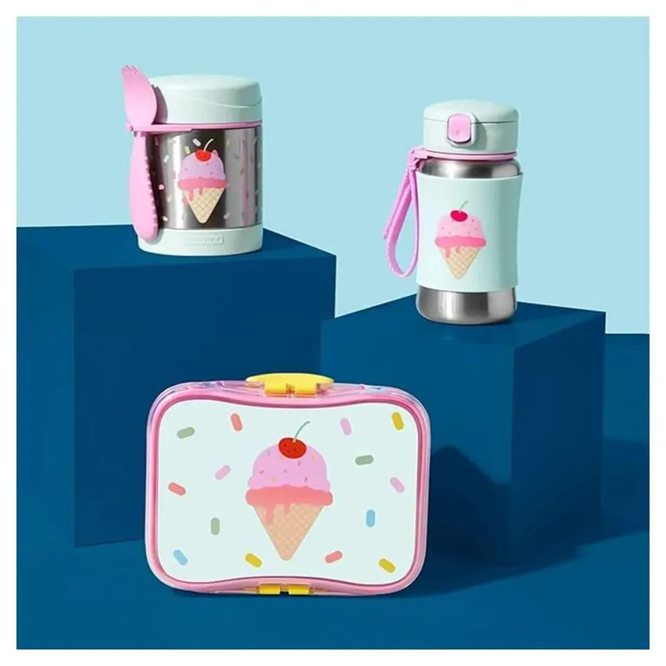 Skip Hop - Spark Style - Ice Cream - Food Jar (with Fork) - 325ml