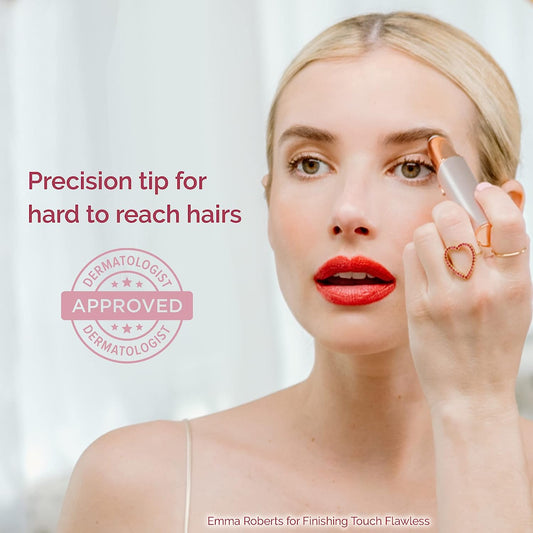 Electric Eyebrow Hair Remover for Women - LED Precision Flawless Brows Kit