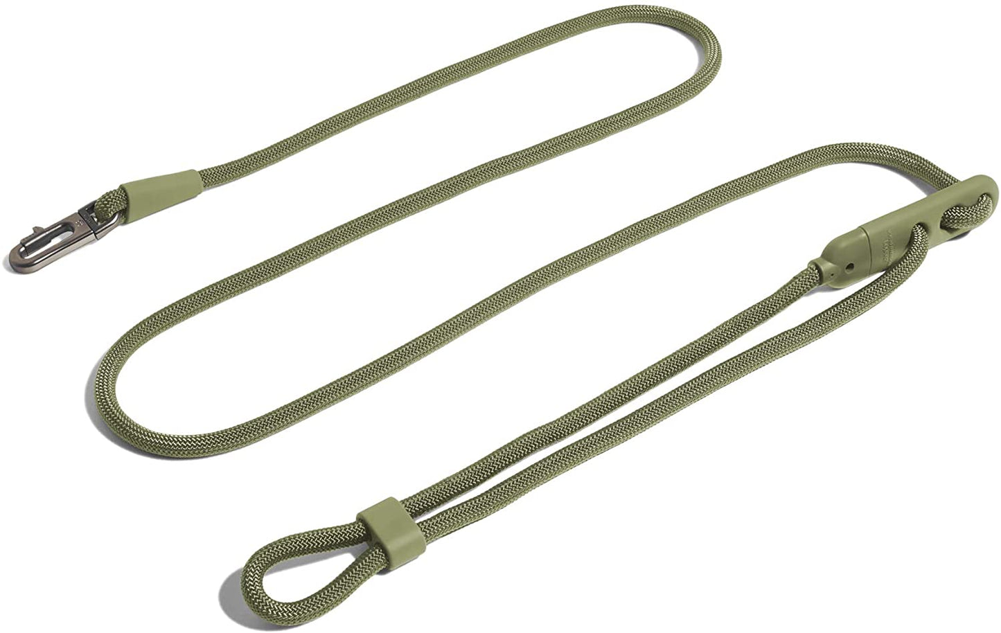 Army Green 4-In-1 Hands-Free Dog Leash – Adjustable for Crossbody, Waist, Long Leash, or Tether Use – Stylish, Lightweight, and Comfortable for Everyday Walks