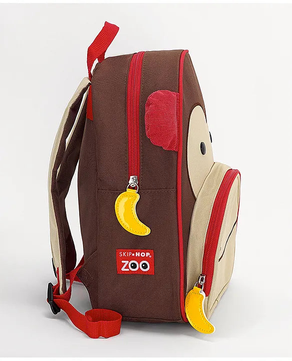 Skip Hop - Zoo - Monkey - Backpack - 12.5-Inch/32cm