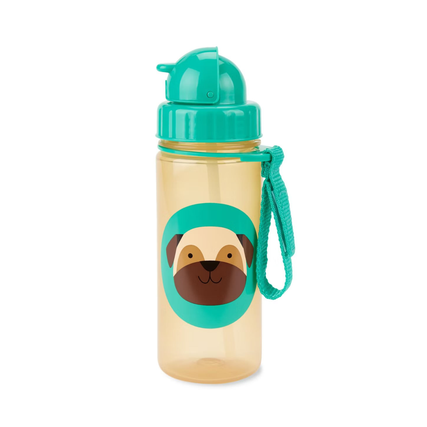 Skip Hop - Zoo - Pug - Straw Bottle - 384ml
