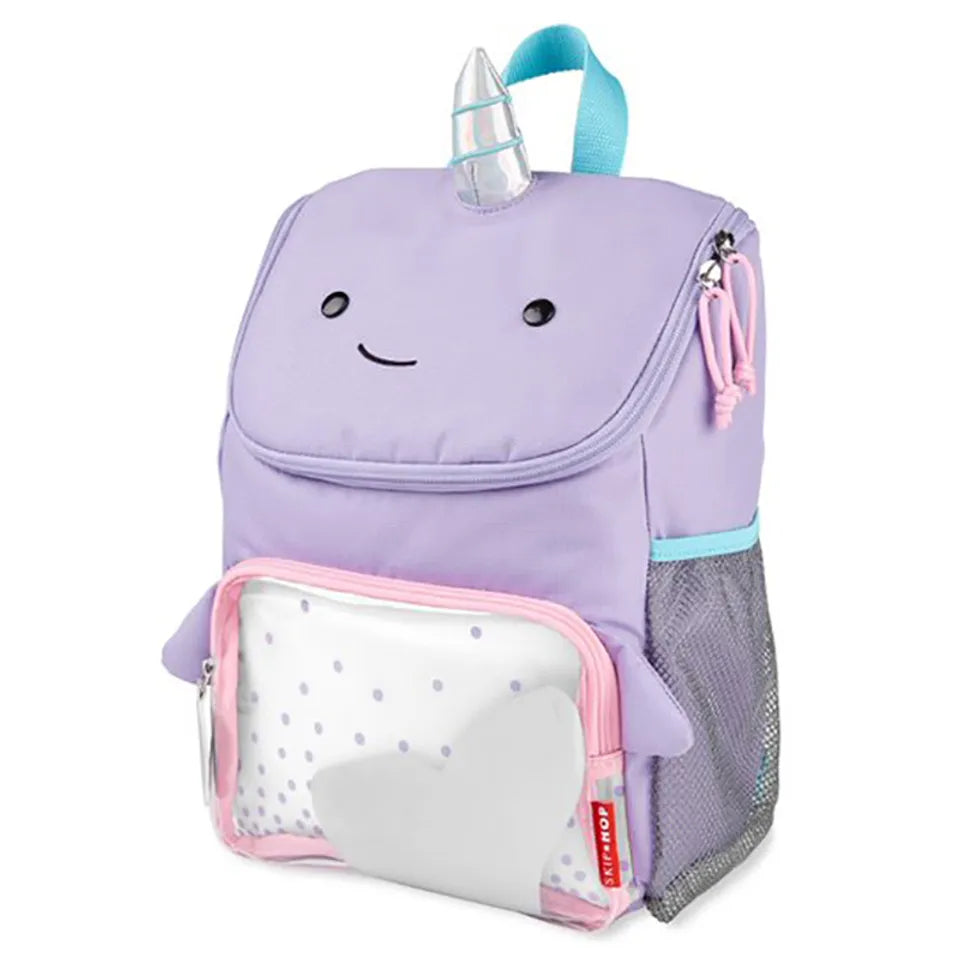 Skip Hop - Zoo - Narwhal - Big Backpack - 13-Inch/33.5cm