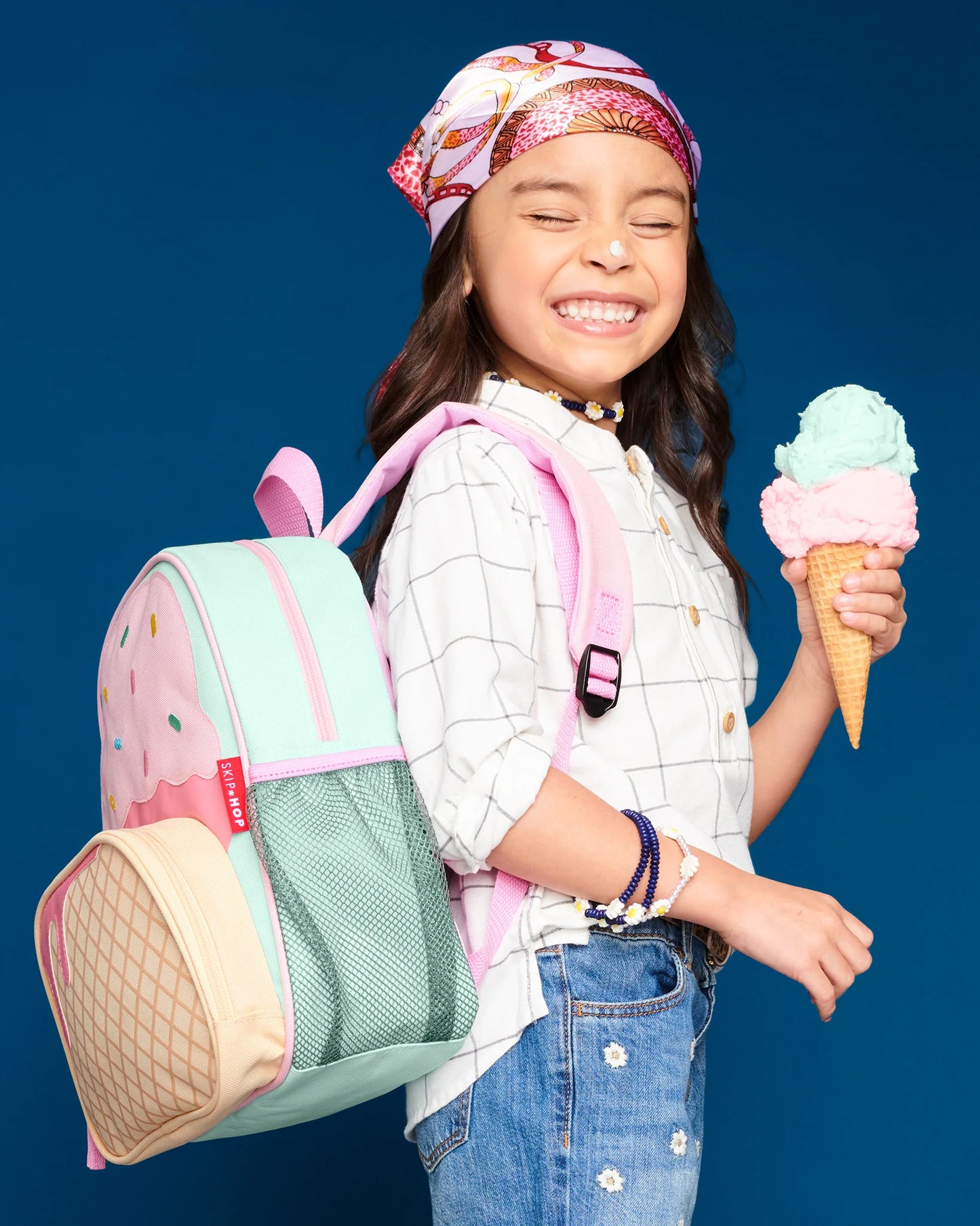 Skip Hop - Spark Style - Ice Cream - Big Backpack - 14-Inch/36cm