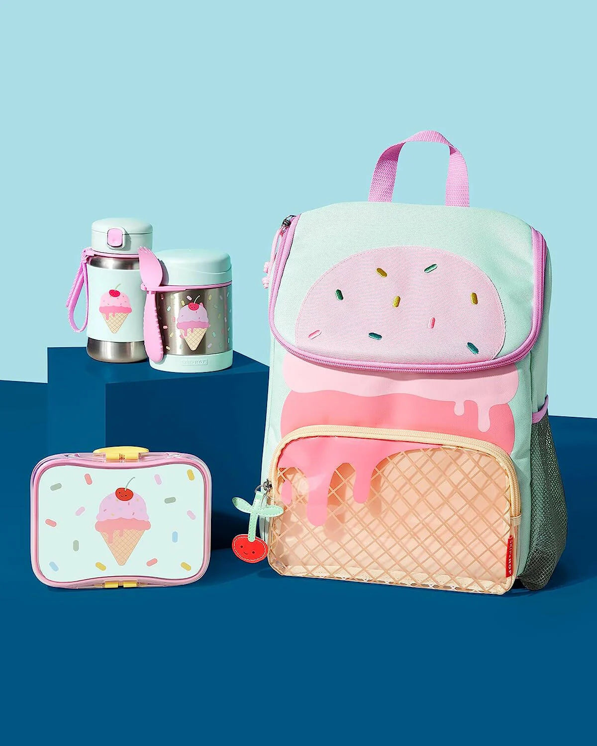 Skip Hop - Spark Style - Ice Cream - Big Backpack - 14-Inch/36cm