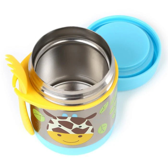 Skip Hop - Zoo  - Giraffe - Food Jar (with Fork) - 325ml