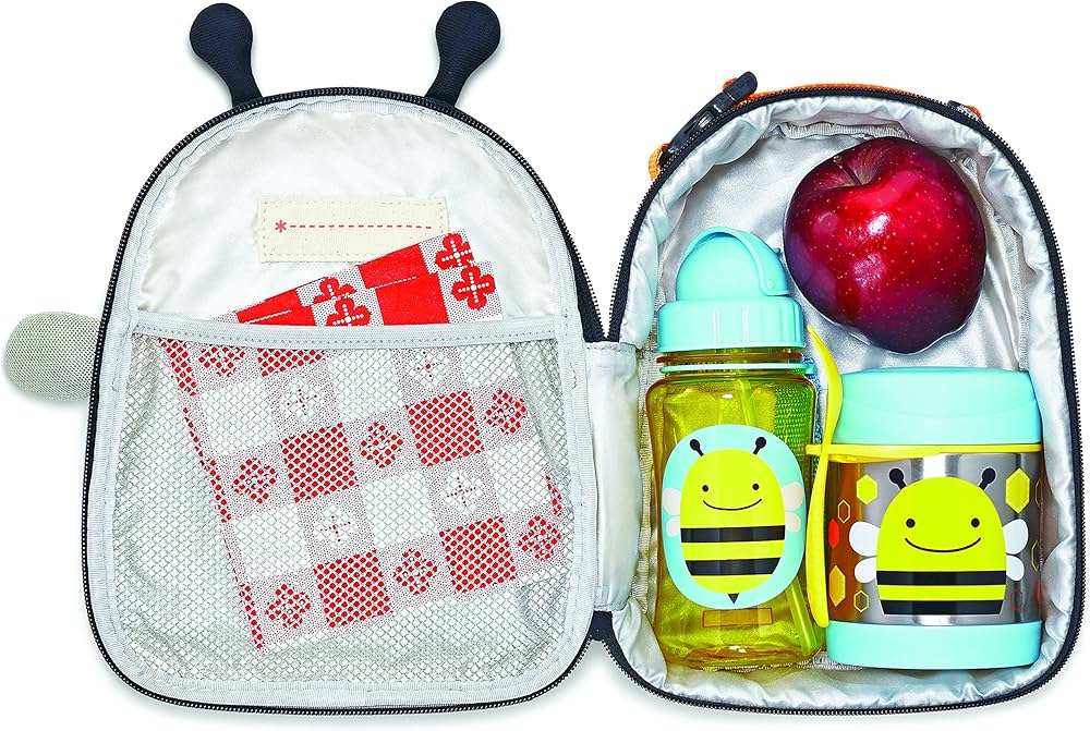 Skip Hop - Zoo  - Giraffe - Food Jar (with Fork) - 325ml