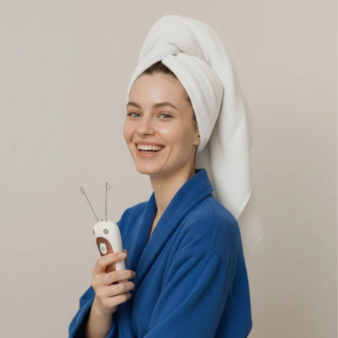⚡ Electric Facial Threading Hair Removal – Smooth Skin Anytime, Anywhere ✨