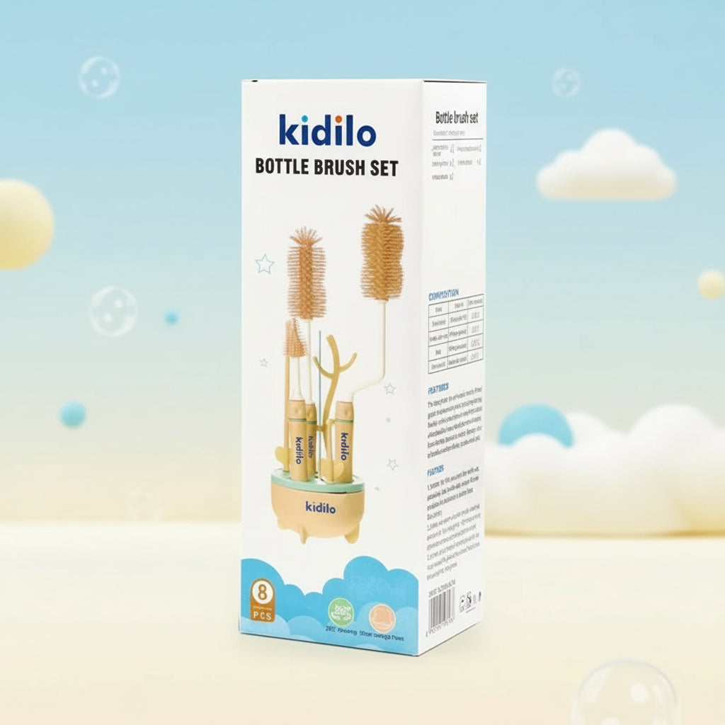 Kidilo - Bottle Brush Set