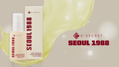 K‑SECRET - SEOUL 1988 Serum: Retinal Liposome 2% + Black Ginseng (Original)